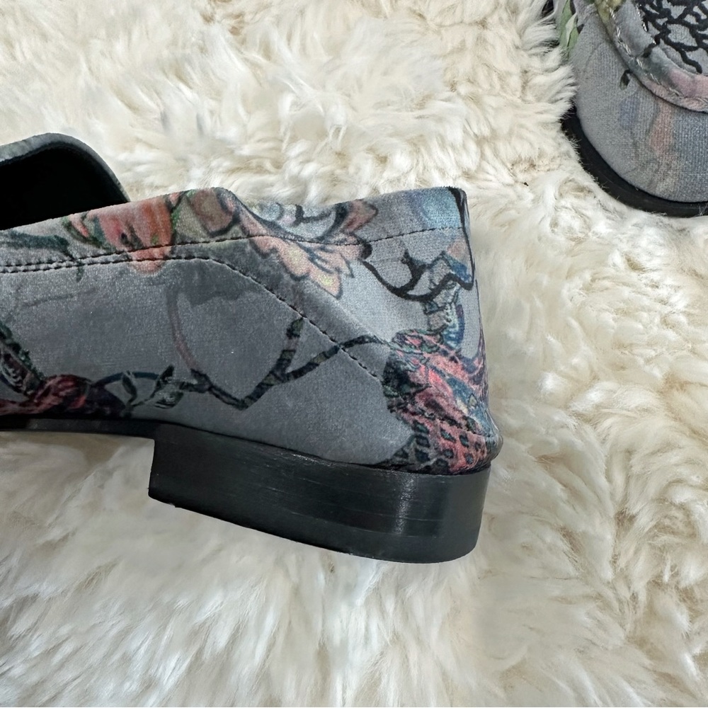 rag & bone Floral Print Gray Loafers - Picture 5 of 11